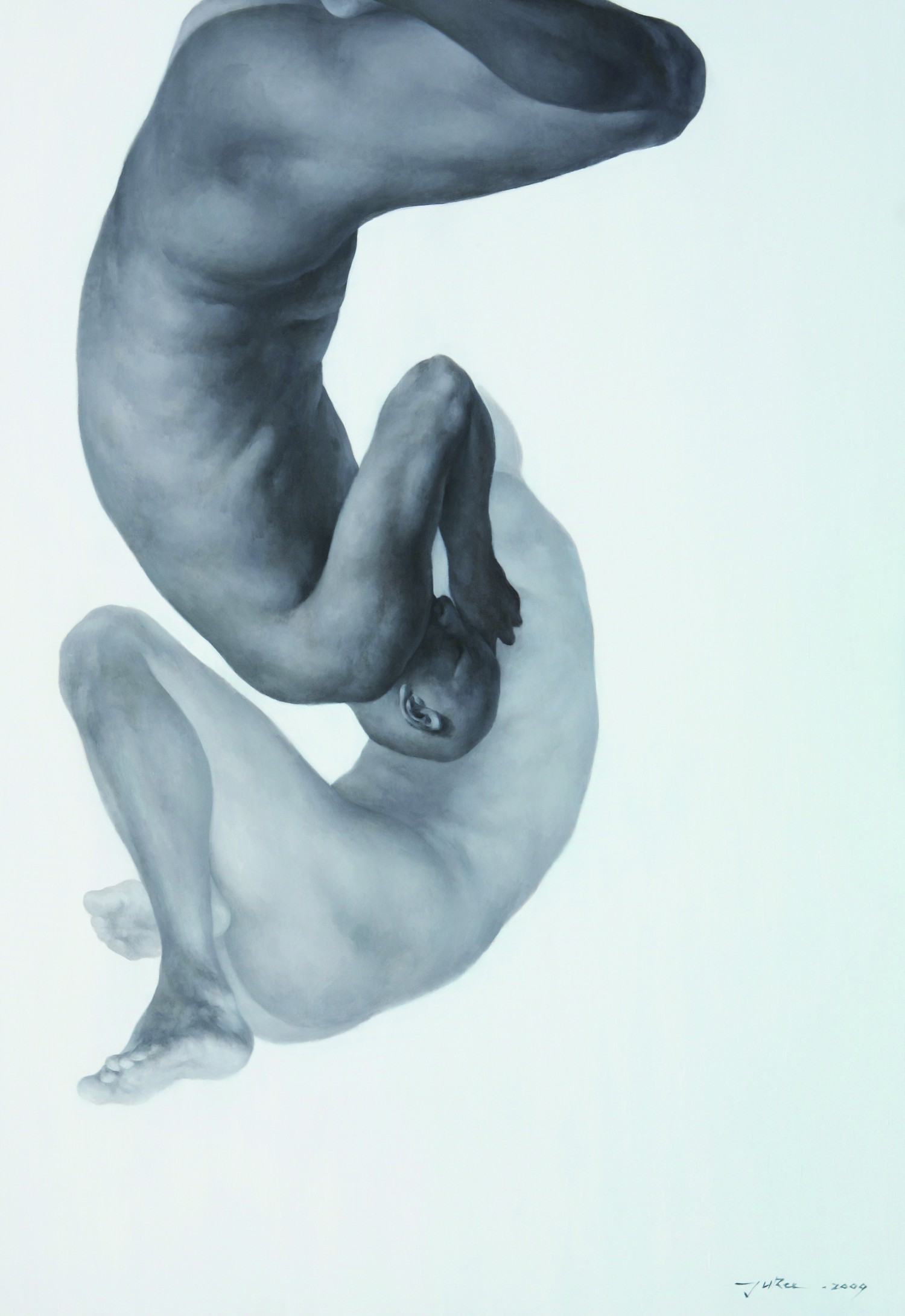 살다,162x112cm, oil on canvas, 2009