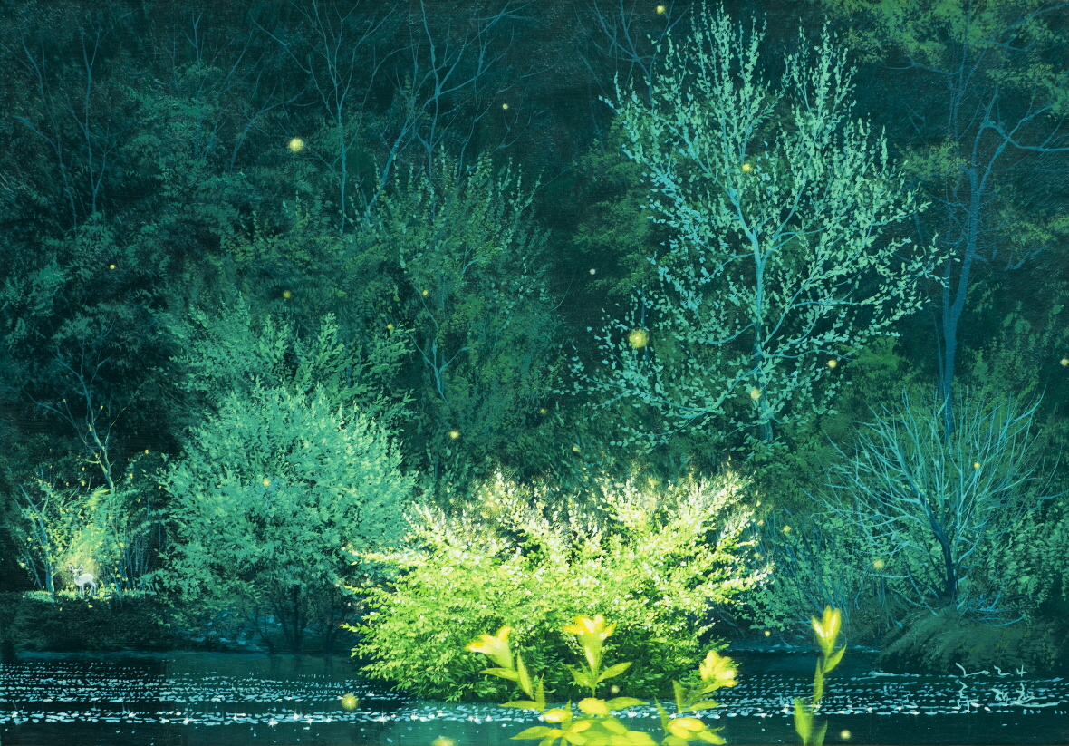 breath of wind202405_65.1x45.5cm_oil on canvas_2024