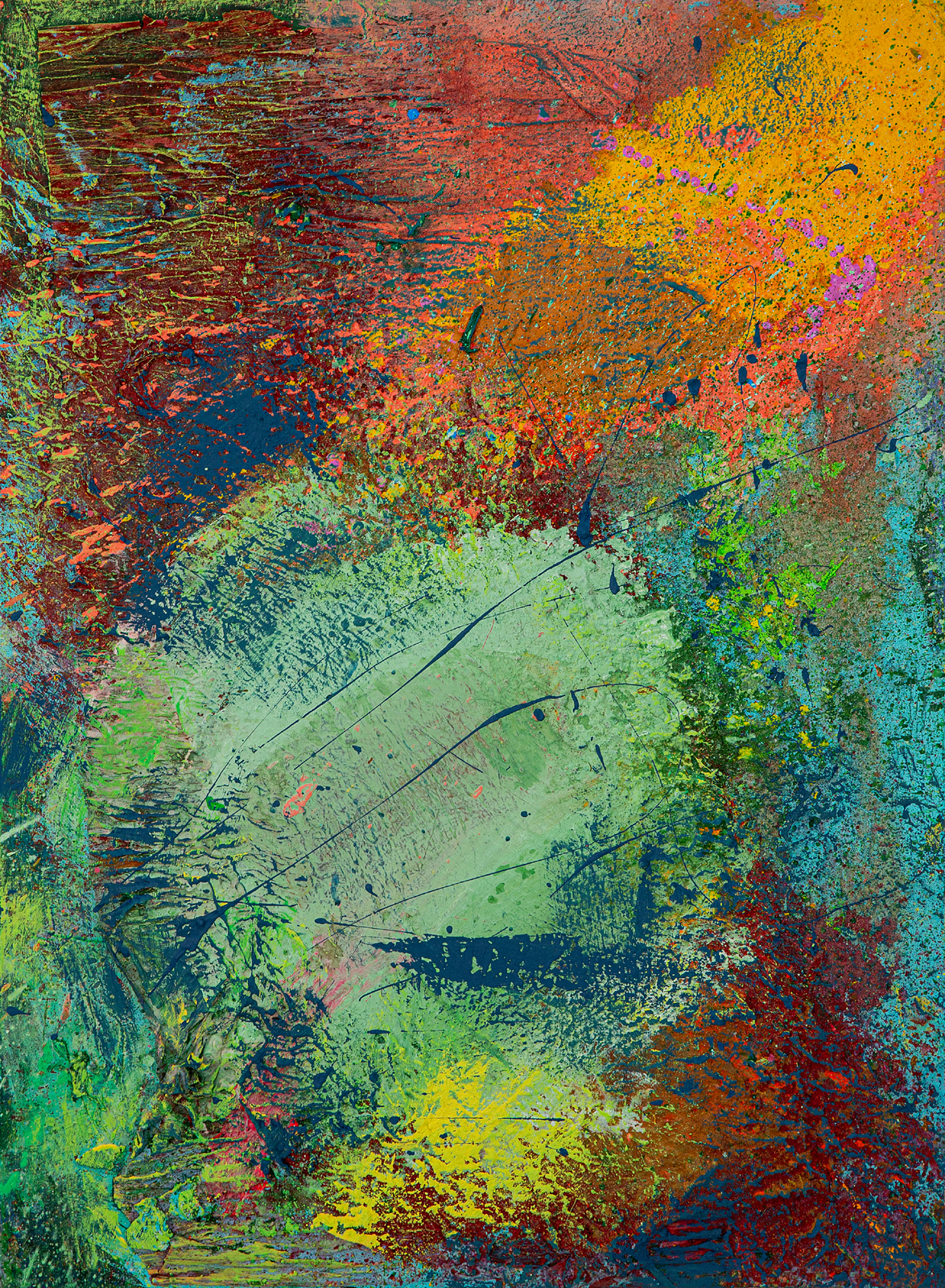 김정훈, 겨울의 문턱, 캔버스에 아크릴릭, 90x66cm, 2024