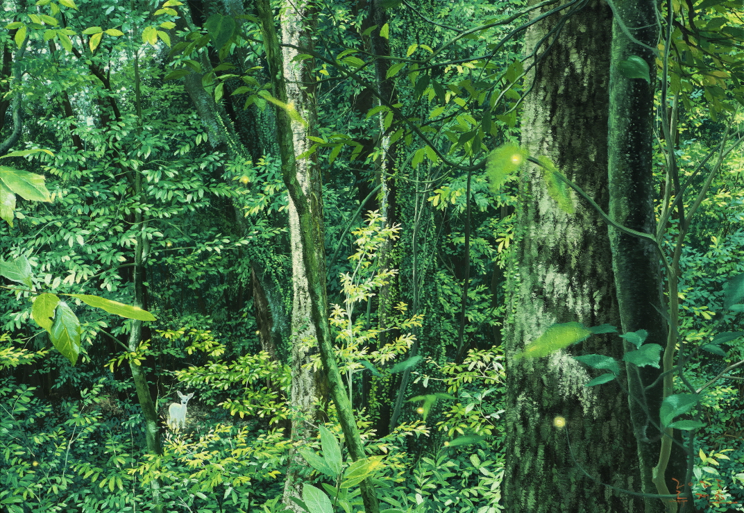 breath of wind202514_72.7x50.0cm_oil on canvas_2025