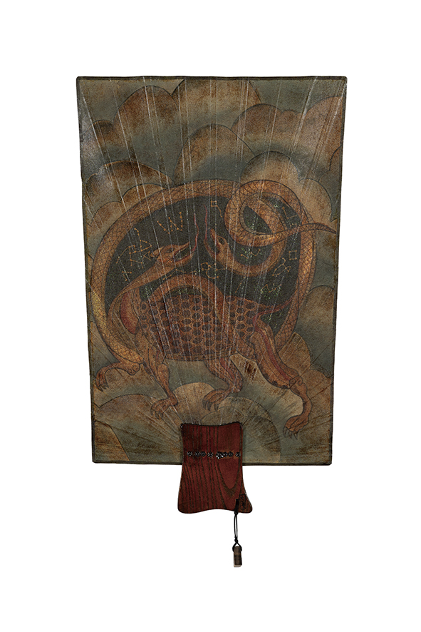 이정옥   현무 화폭선, 58 × 35 cm