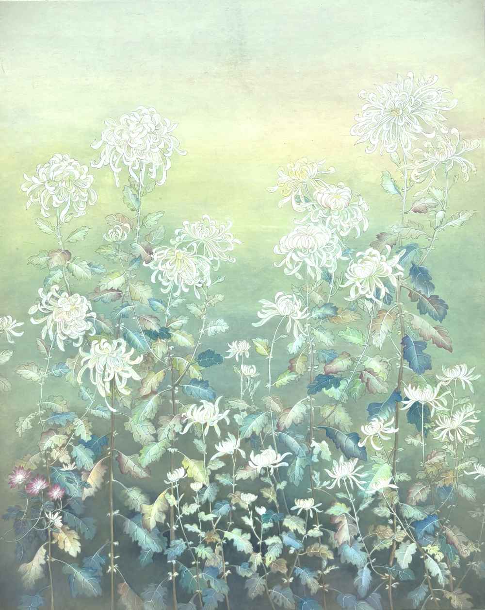 기억2 77x62cm, 순지에 채색, 2026