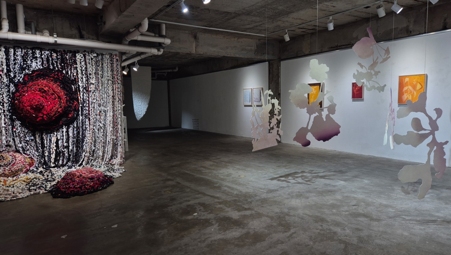 언어의 정원 전시장 전경