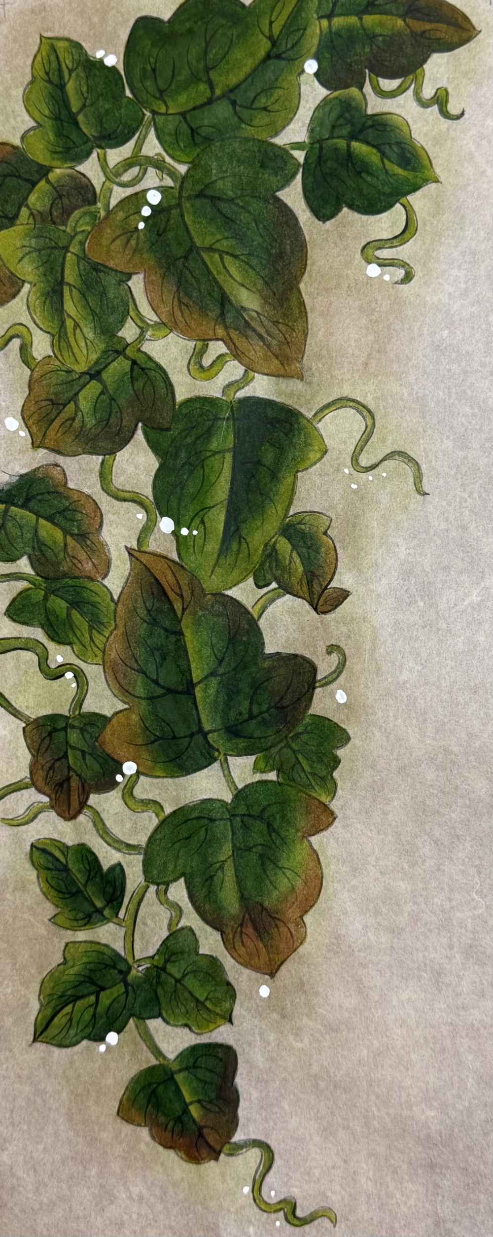 이규희 부재의 공간_40x15cm, 한지에 혼합재료, 2026