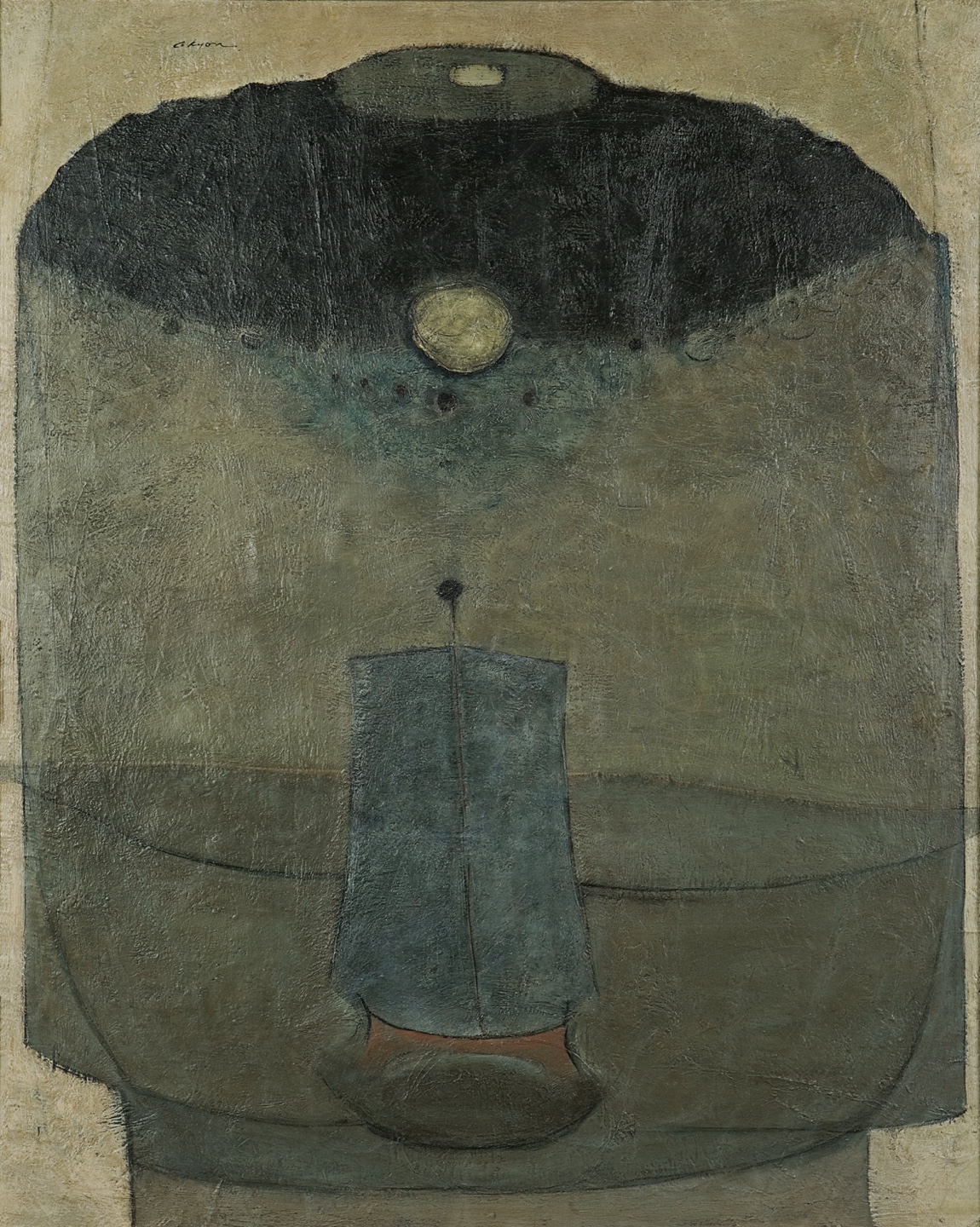 권옥연, 상(像), 1960년대, 캔버스에 유채, 162.3×136cm